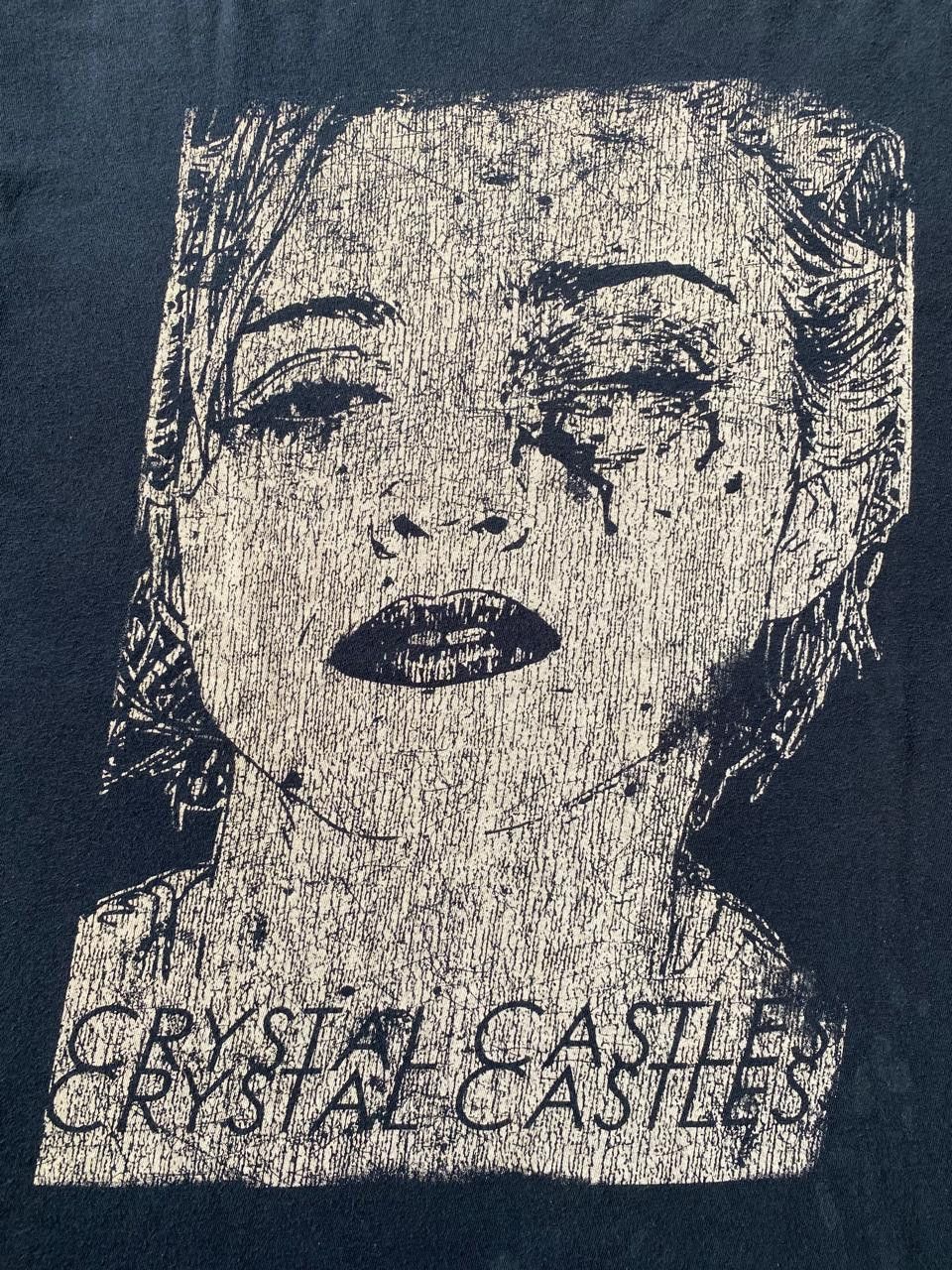 Band Tees × Vintage Crystal Castles Madonna t shirt Classic Size US L / EU 52-54 / 3 - 4 Thumbnail