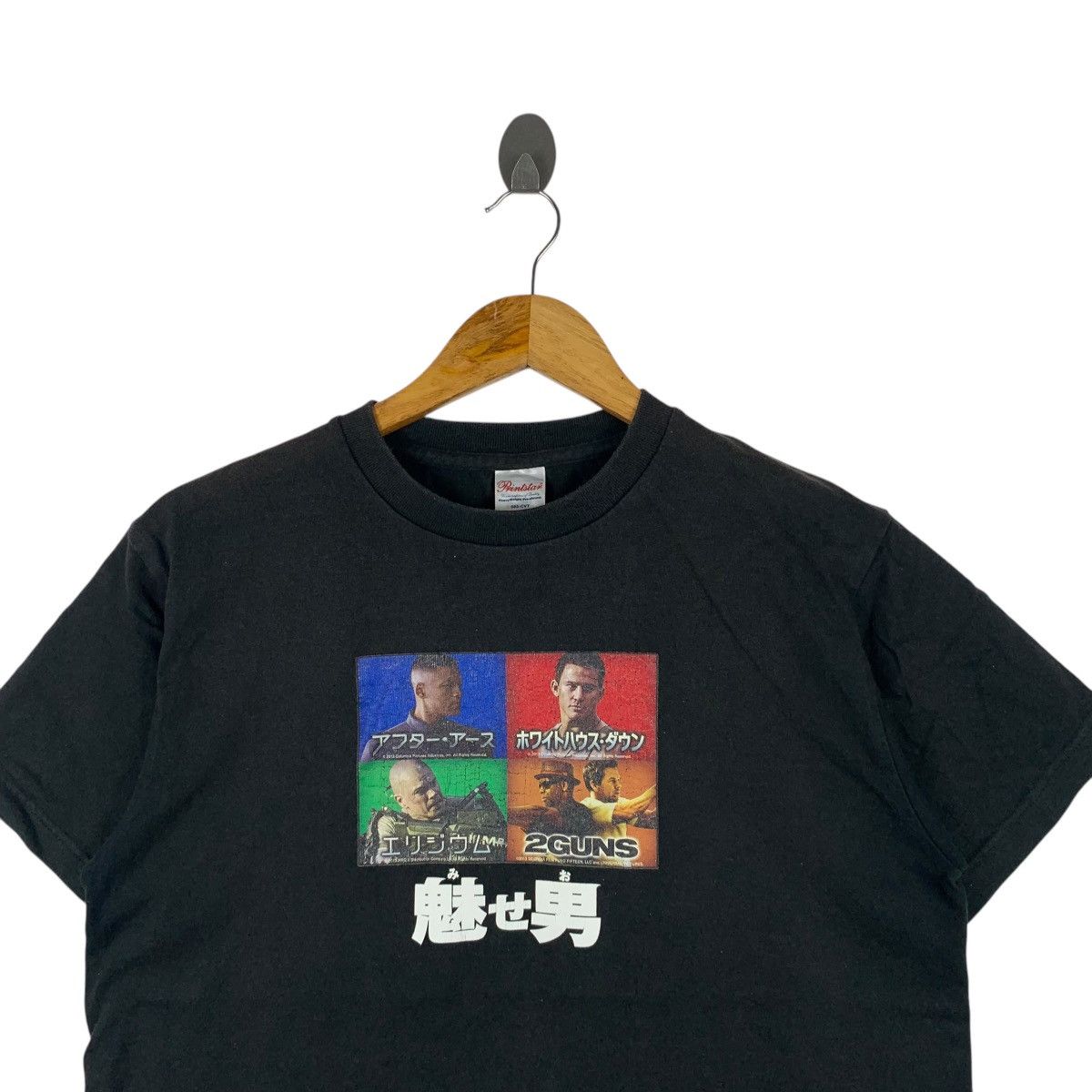 Vintage 2 GUNS America Hollywoos Movie Action Comedy BigLogo T-Shirt Size US M / EU 48-50 / 2 - 3 Thumbnail