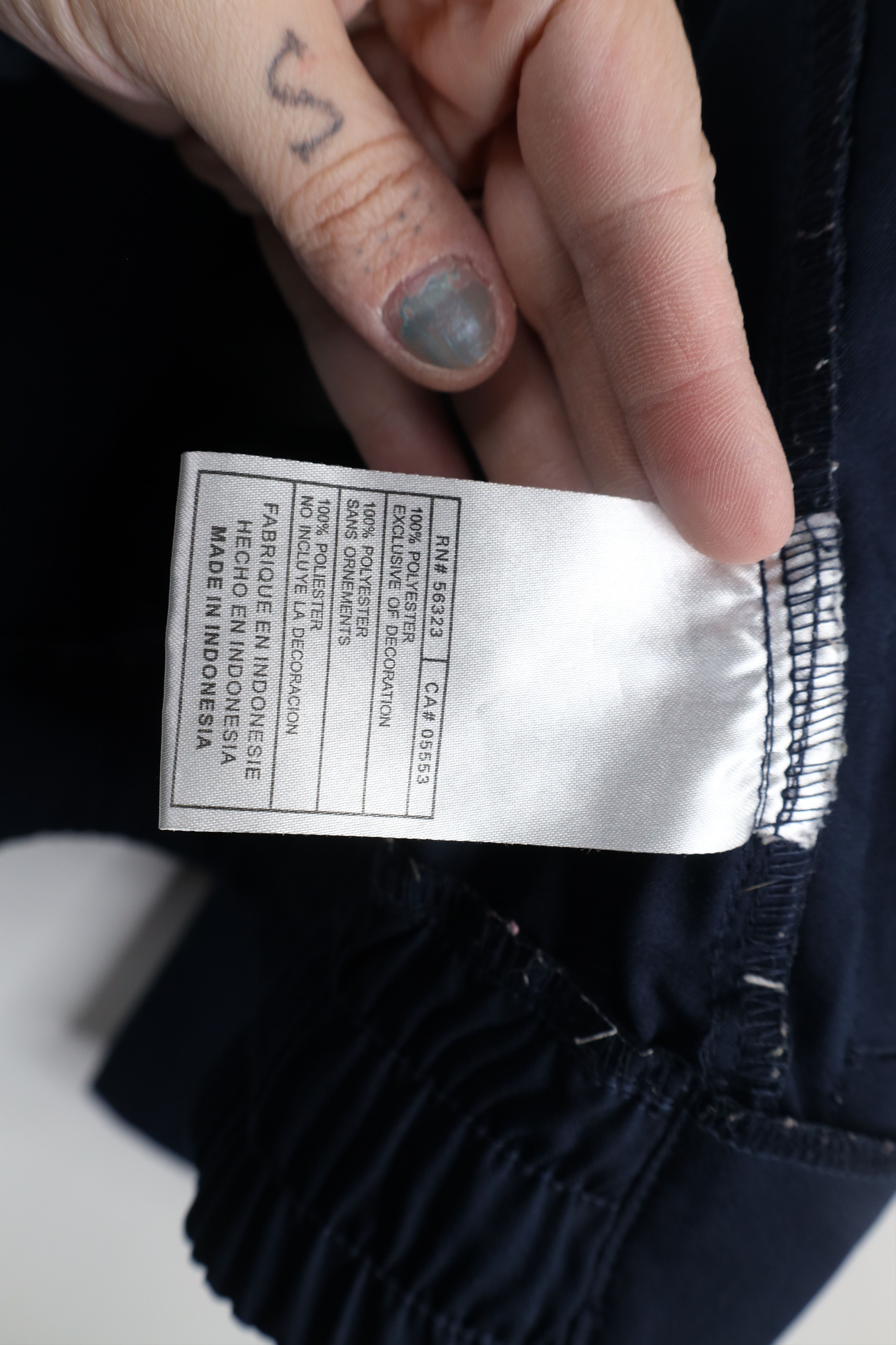 Nike × Vintage Vintage Nike Scott Mini Swoosh Striped Full Zip Jacket Blue Size XL / US 12-14 / IT 48-50 - 12 Thumbnail