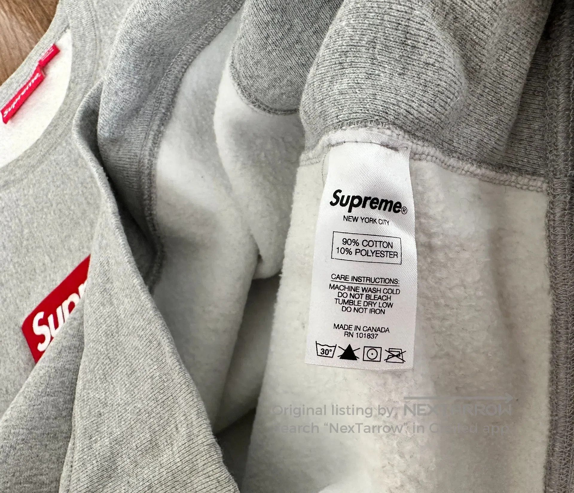Supreme supreme box logo crewneck sweatshirt 18fw. Size US L / EU 52-54 / 3 - 6 Thumbnail