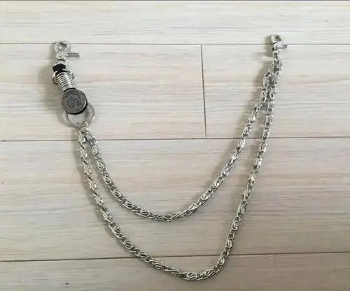 Vintage Visual Heavy Rock Metal Rock Pants Jean Wallet Key Chain Size ONE SIZE - 2 Thumbnail