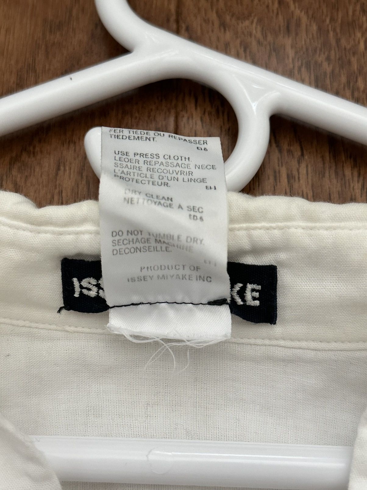 Issey Miyake Issey Miyake - 1994 Dress Shirt Size US M / EU 48-50 / 2 - 8 Thumbnail