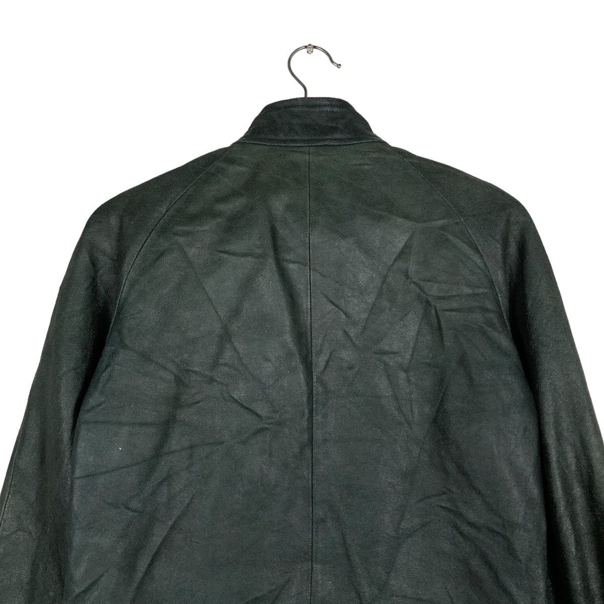 Hysteric Glamour 🔥CROPPED BIKER LEATHER JACKET FRUIT CAKE CAFE RACER WEAR Size US M / EU 48-50 / 2 - 11 Thumbnail