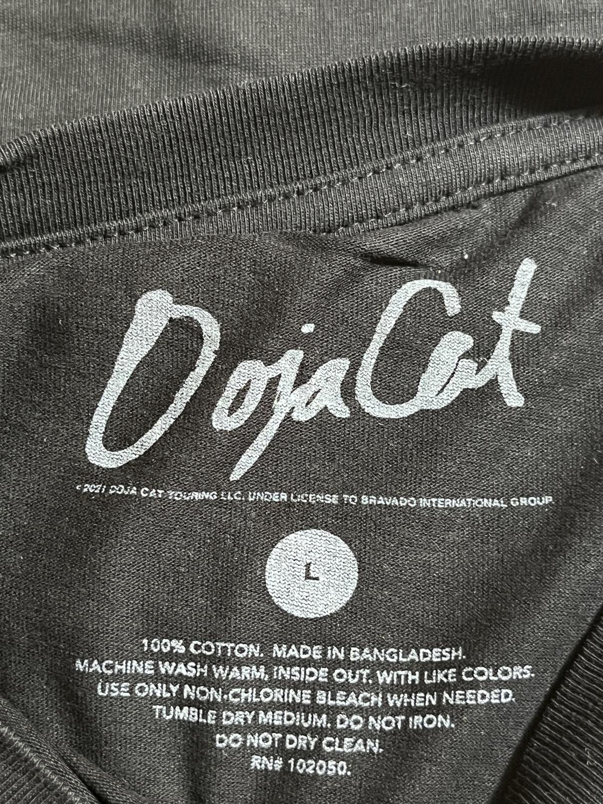 Designer Doja Cat T-shirt - Hot Pink Pink Doja Cat Photo Tee - L Size US L / EU 52-54 / 3 - 2 Thumbnail