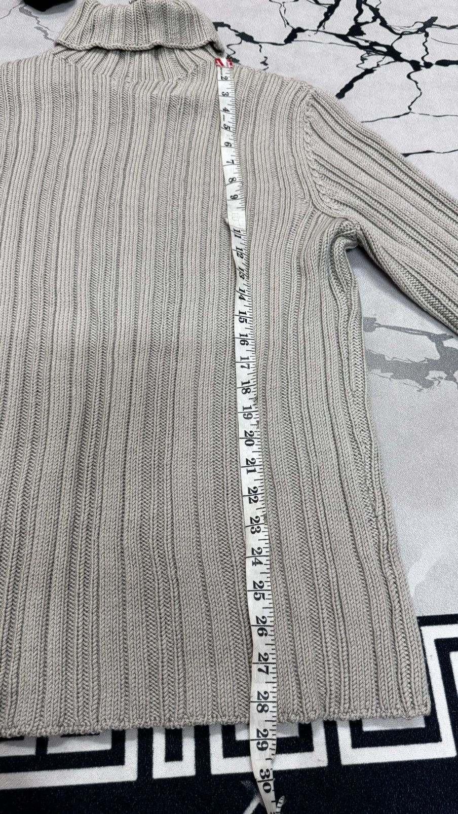 Hermes Hermes Sweater Turtleneck Cable Knitted Pullover Size US L / EU 52-54 / 3 - 20 Thumbnail