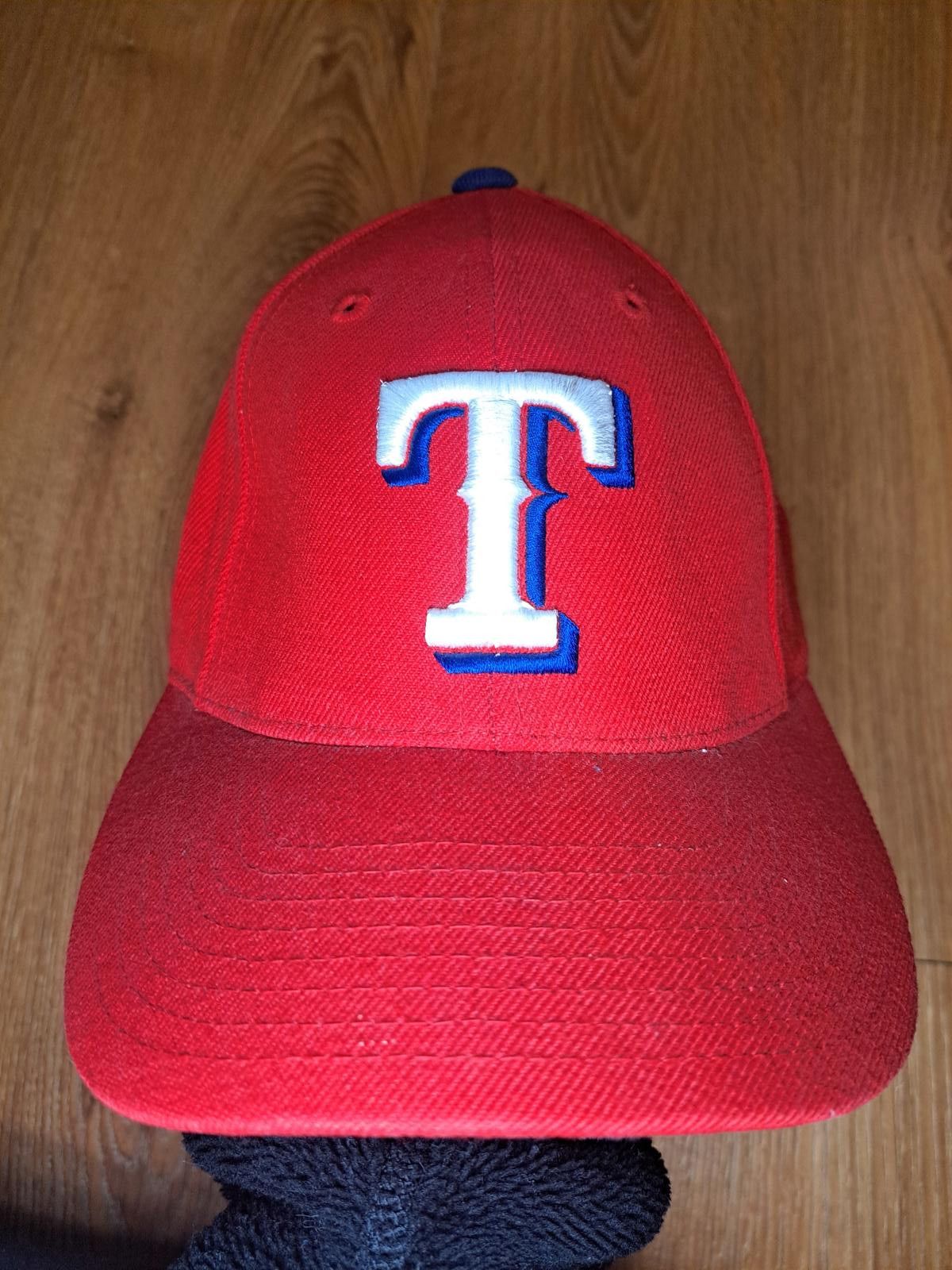 Logo Athletic Logo Athletic Texas Rangers Red Baseball Cap Hat Wool Blend Size ONE SIZE - 1 Thumbnail