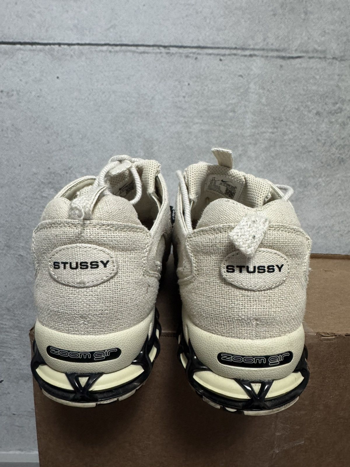 Nike × Stussy Nike Air Zoom Spiridon Cage 2 Stussy Fossil Size 11 Size US 11 / EU 44 - 5 Thumbnail