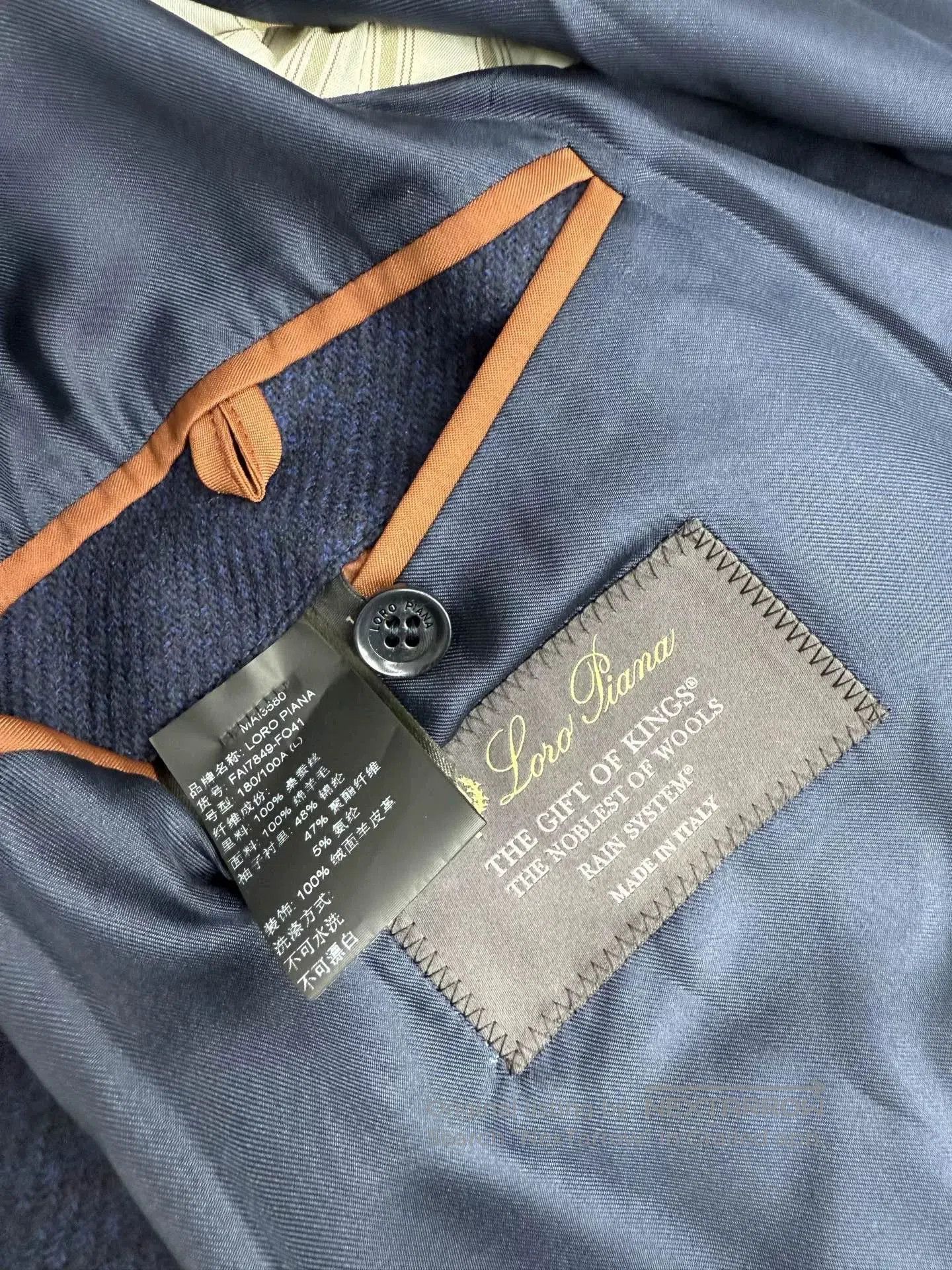 Loro Piana Loro Piana Double-sided Bomber Jacket. Size US XL / EU 56 / 4 - 5 Thumbnail