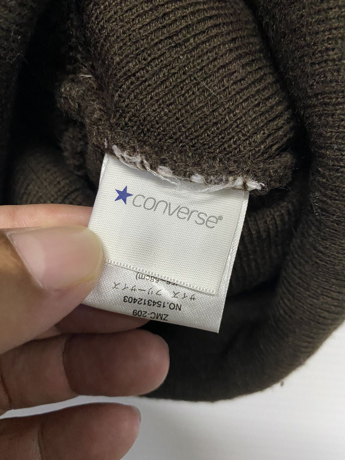Converse Vintage Converse Chuck Taylor Beanie Hat Size ONE SIZE - 4 Thumbnail