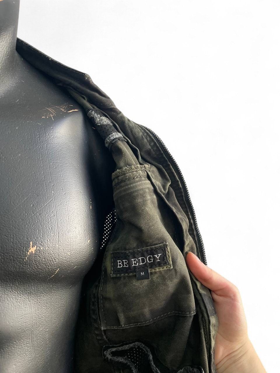 14th Addiction PPFM style camo military jacket distressed patchwork y2k Size US M / EU 48-50 / 2 - 6 Thumbnail