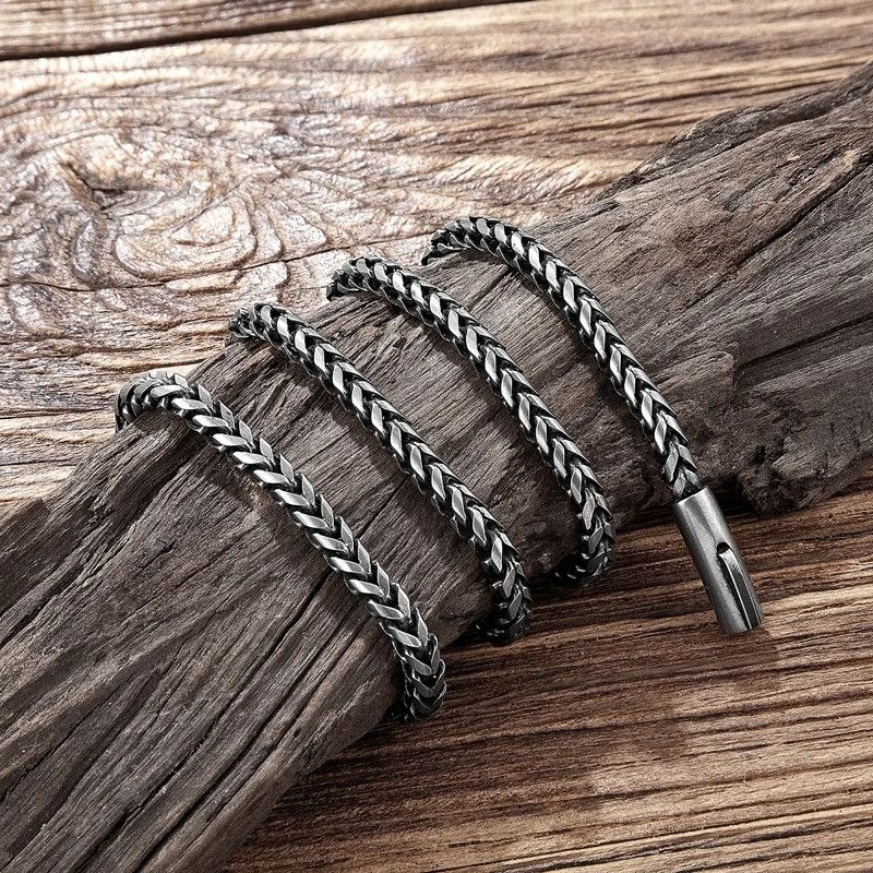 Other Curb Cuban Chain Pendant Accessories Foxtail Chain Necklace Size ONE SIZE - 8 Thumbnail
