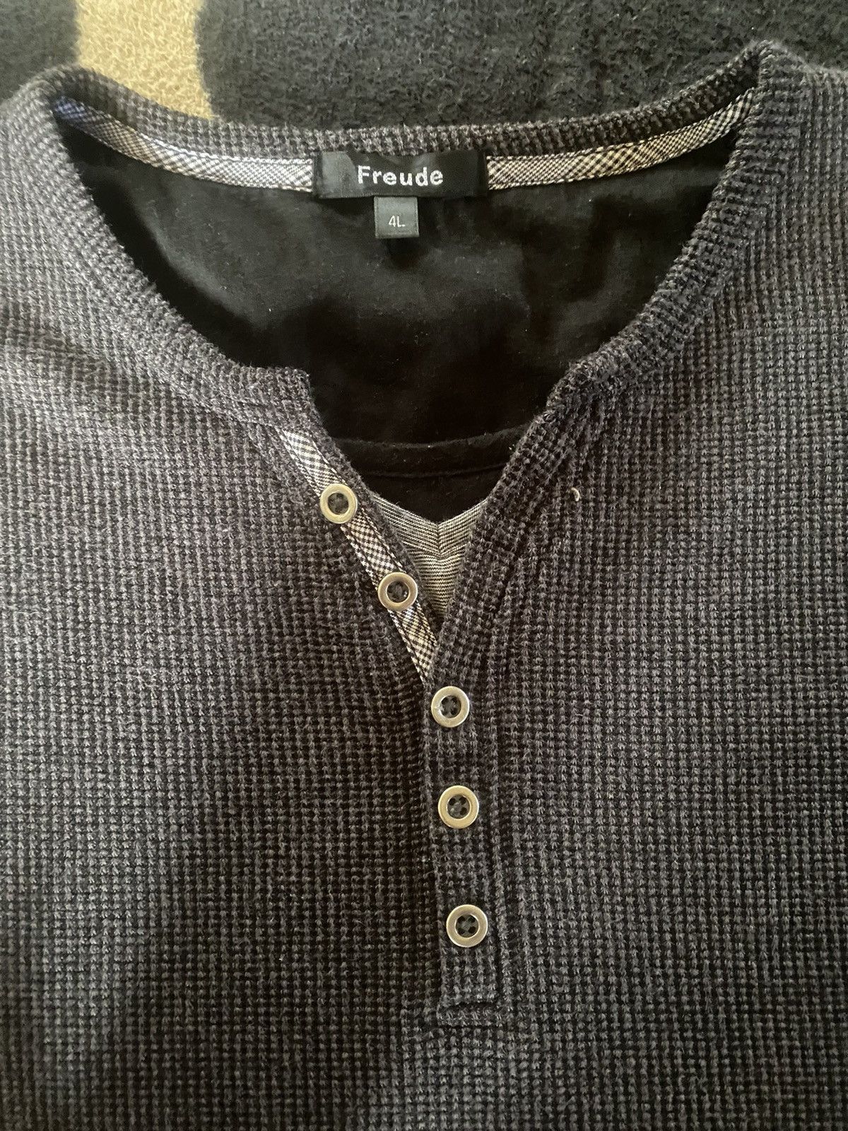 Japanese Brand Vintage Japanese Brand Feurde black long sleeve Size US L / EU 52-54 / 3 - 3 Thumbnail