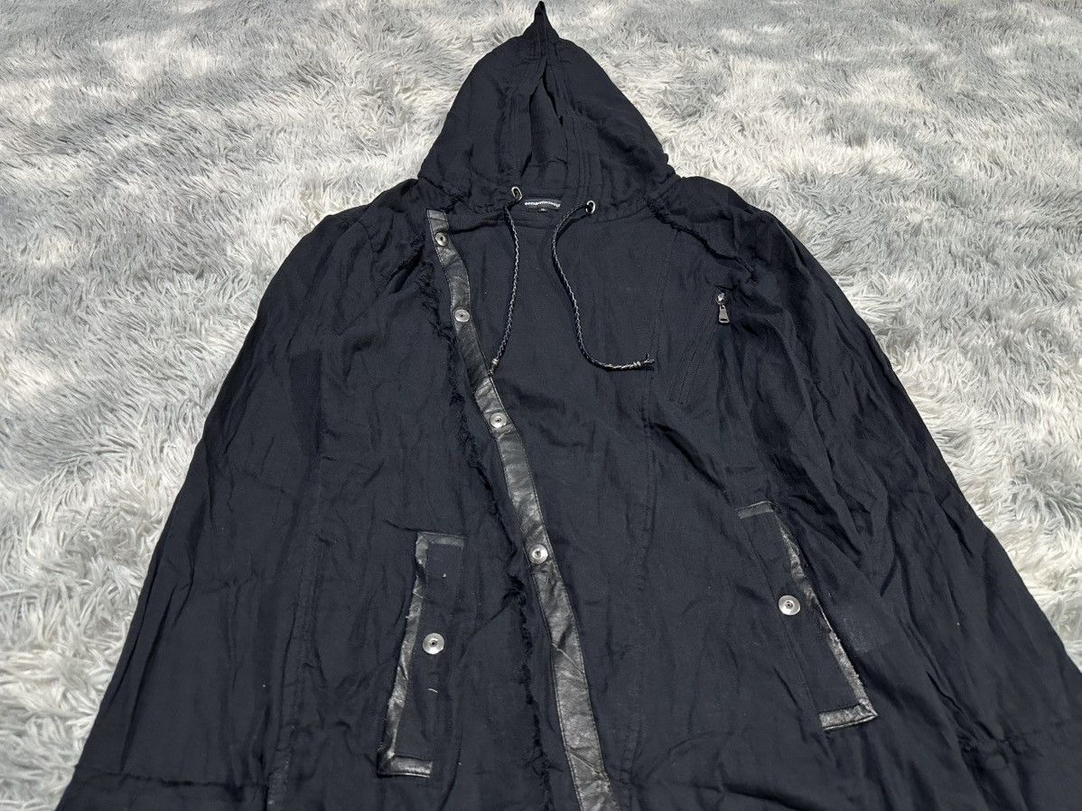 semanticdesign 🔥Sick Y2K Semantic Design Asymmetric Ninja Hoodie Raw Hem Size US L / EU 52-54 / 3 - 5 Thumbnail