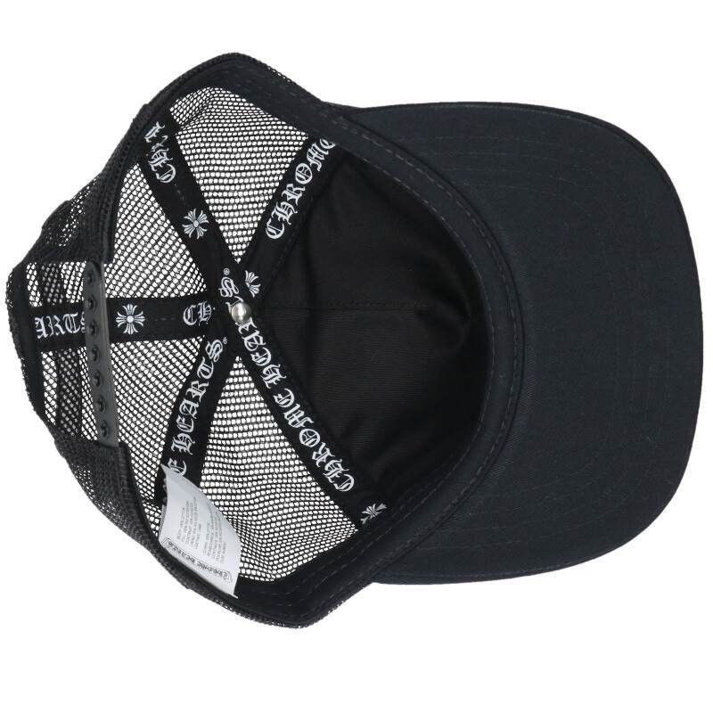 Chrome Hearts Chrome Hearts Cemetery Leather Patch Trucker Cap Size ONE SIZE - 4 Thumbnail