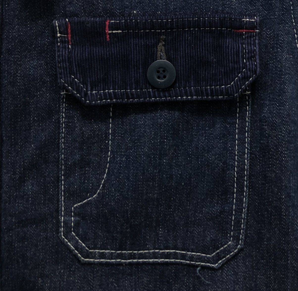 Japanese Brand Vintage Japanese Brand Rna inc Long Denim Jacket With Hood Size US M / EU 48-50 / 2 - 8 Thumbnail