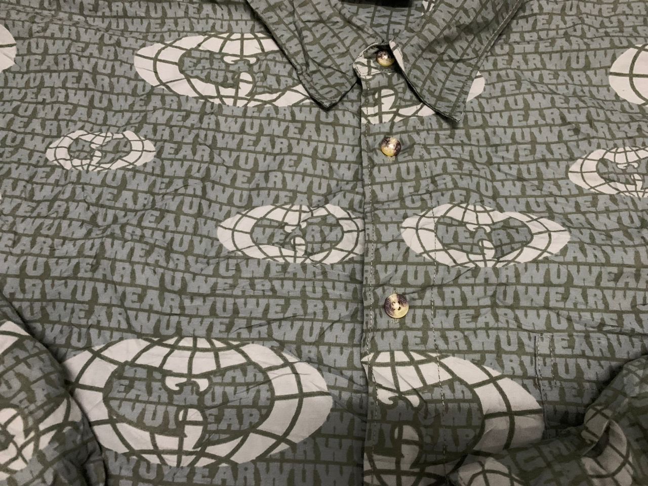 Wu-Tang Clan WU WEAR FULL PRINT RARE Size US XXL / EU 58 / 5 - 7 Thumbnail