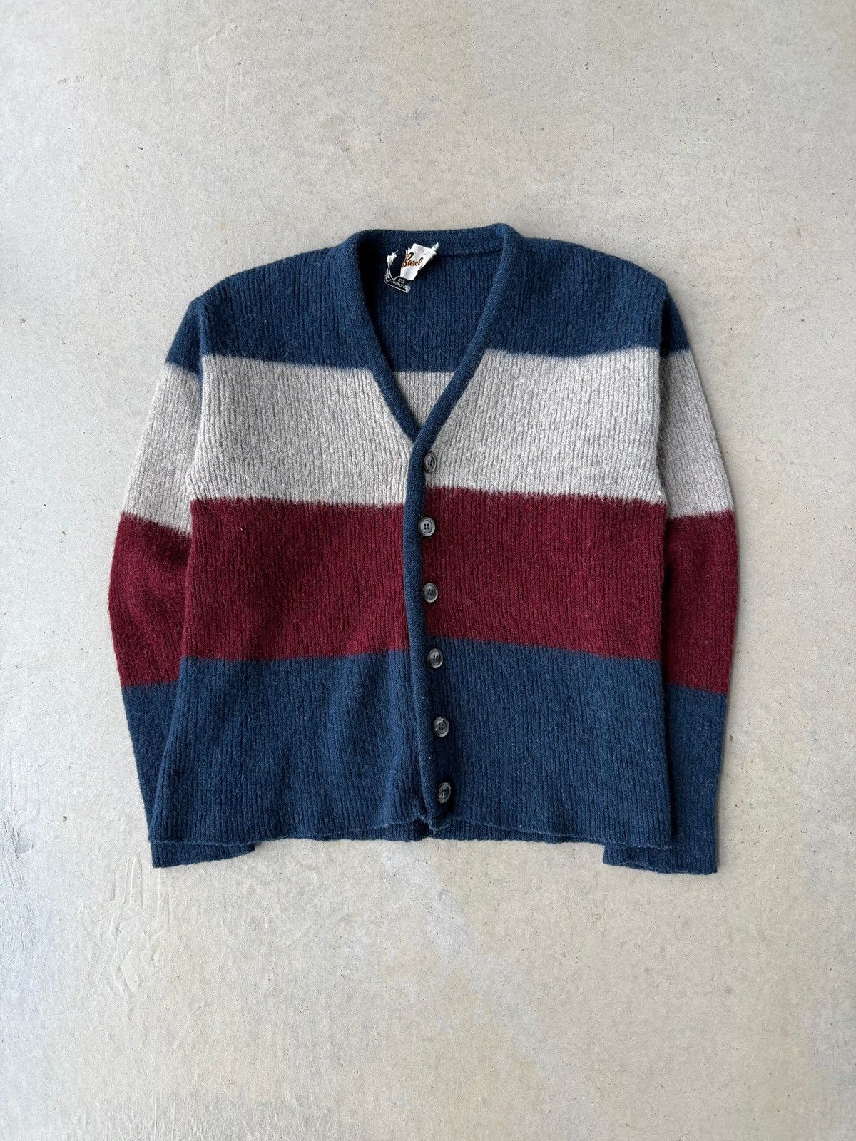 Vintage Vintage 1970s Mohair Cardigan Sweater Size US M / EU 48-50 / 2 - 1 Thumbnail