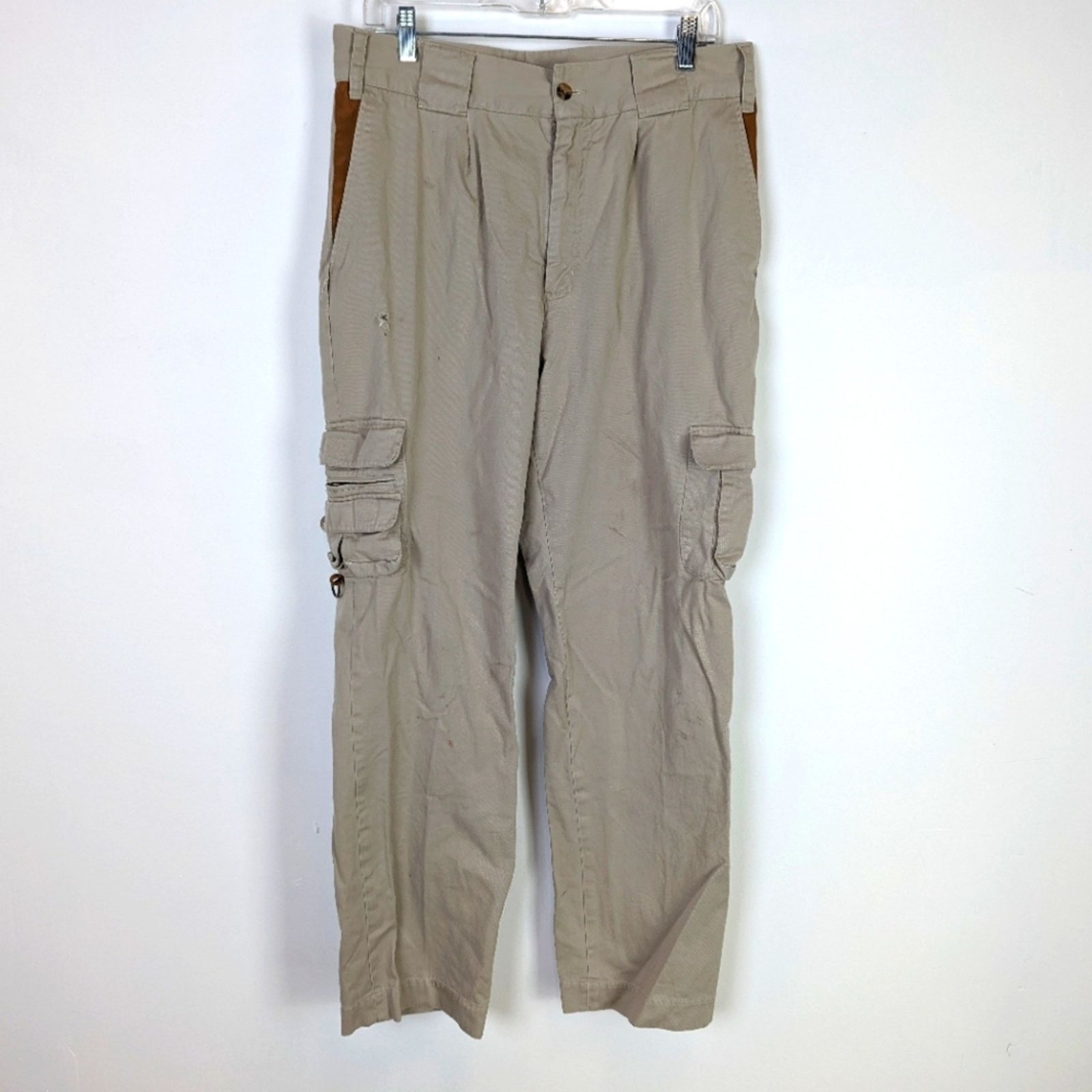 Clearwater Outfitters Clearwater Outfitters Men's Khaki Cargo Pants 34 x 32 Size US 34 / EU 50 - 1 Thumbnail