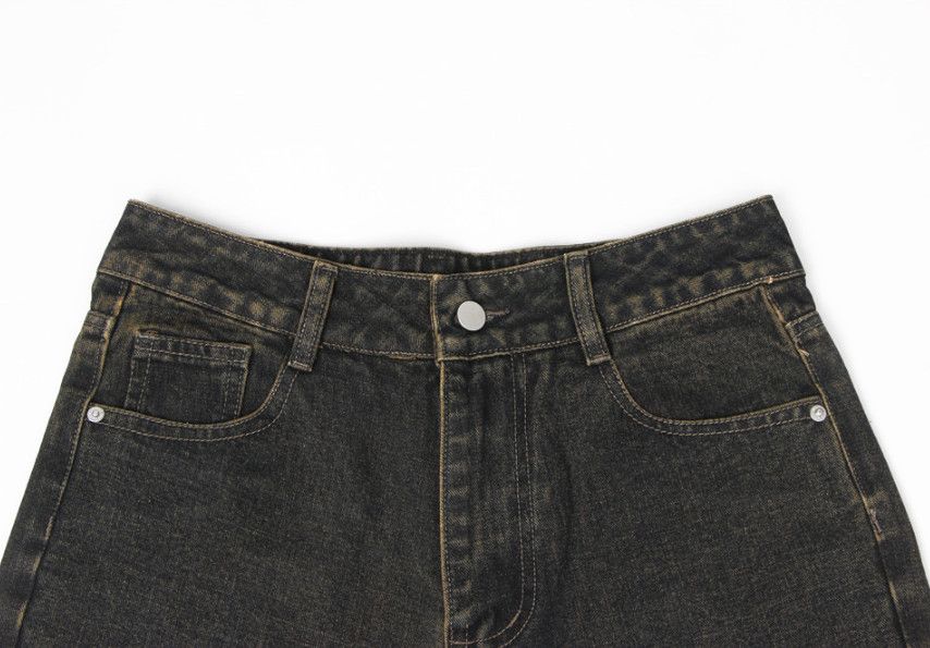 Japanese Brand Men's hippie trendy washed distressed flared jeans Size US 32 / EU 48 - 3 Thumbnail