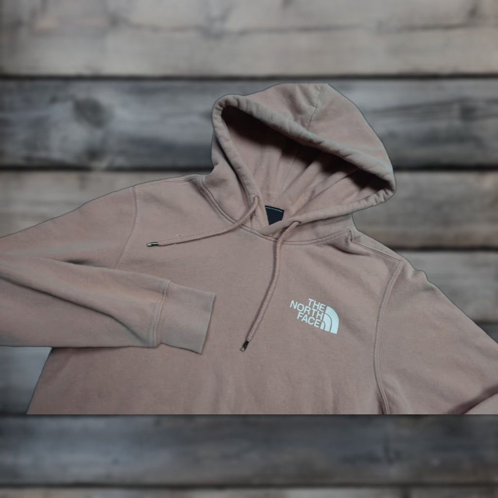 The North Face VINTAGE The North Face Sweatshirt Mens Small Pink Logo Pullover Fleece Lined Box Logo Size US S / EU 44-46 / 1 - 1 Thumbnail