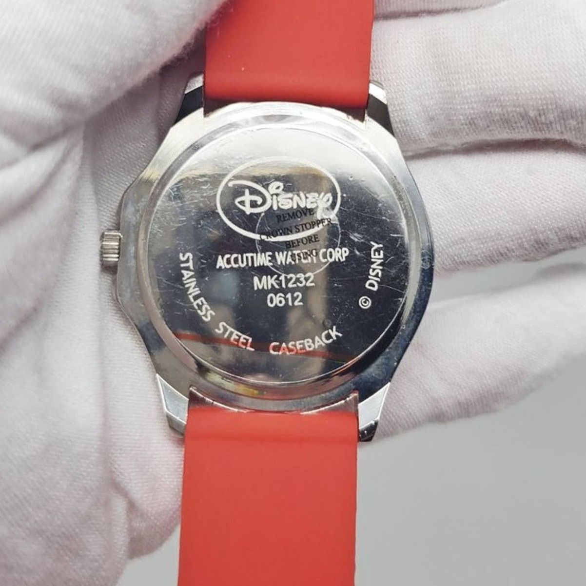 Disney Disney Mickey Mouse Red Rubber Watch - Timeless Style Size ONE SIZE - 7 Thumbnail
