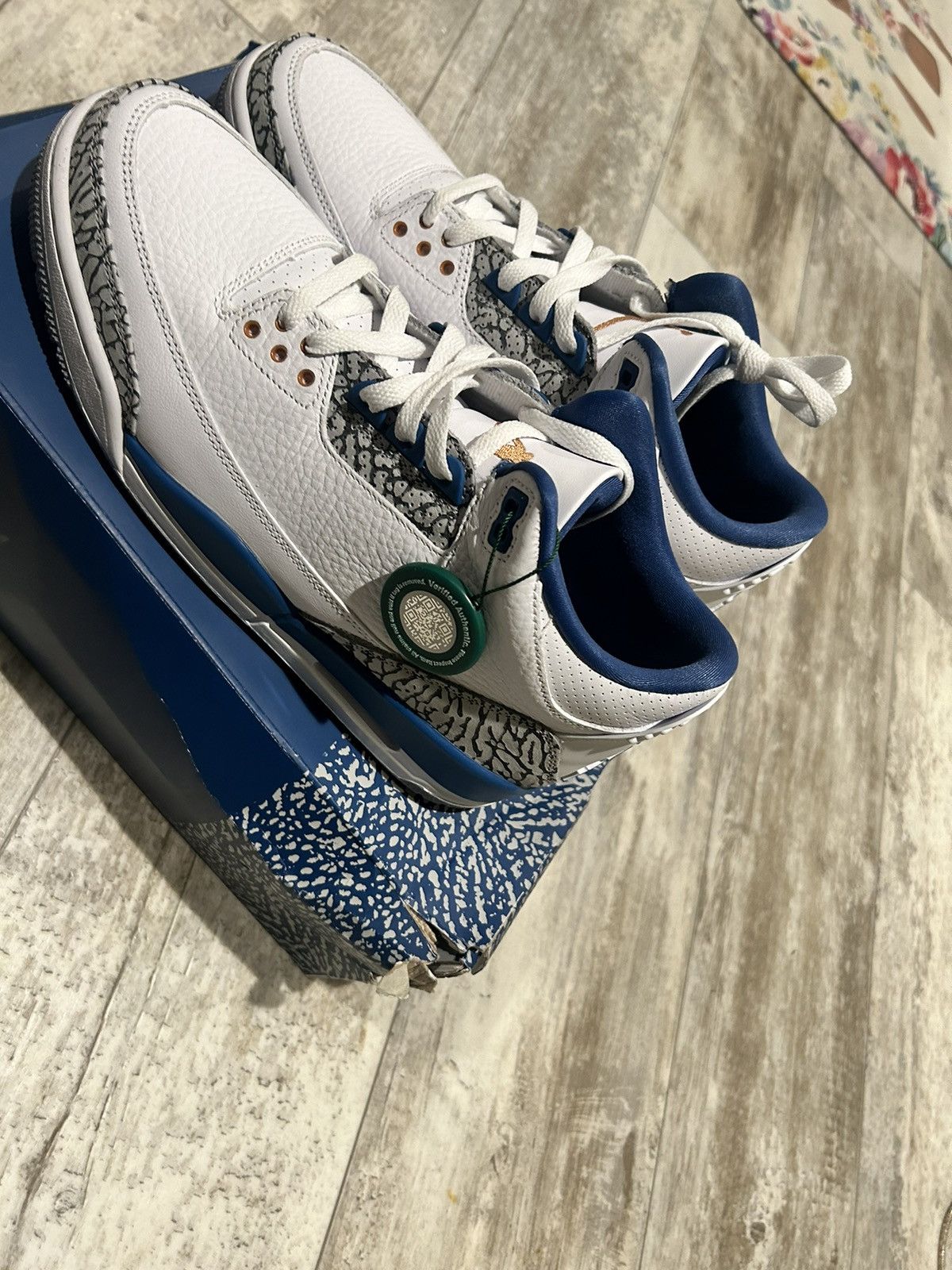 Jordan Brand JORDAN 3 WIZARDS🔵 Size US 9 / EU 42 - 1 Thumbnail