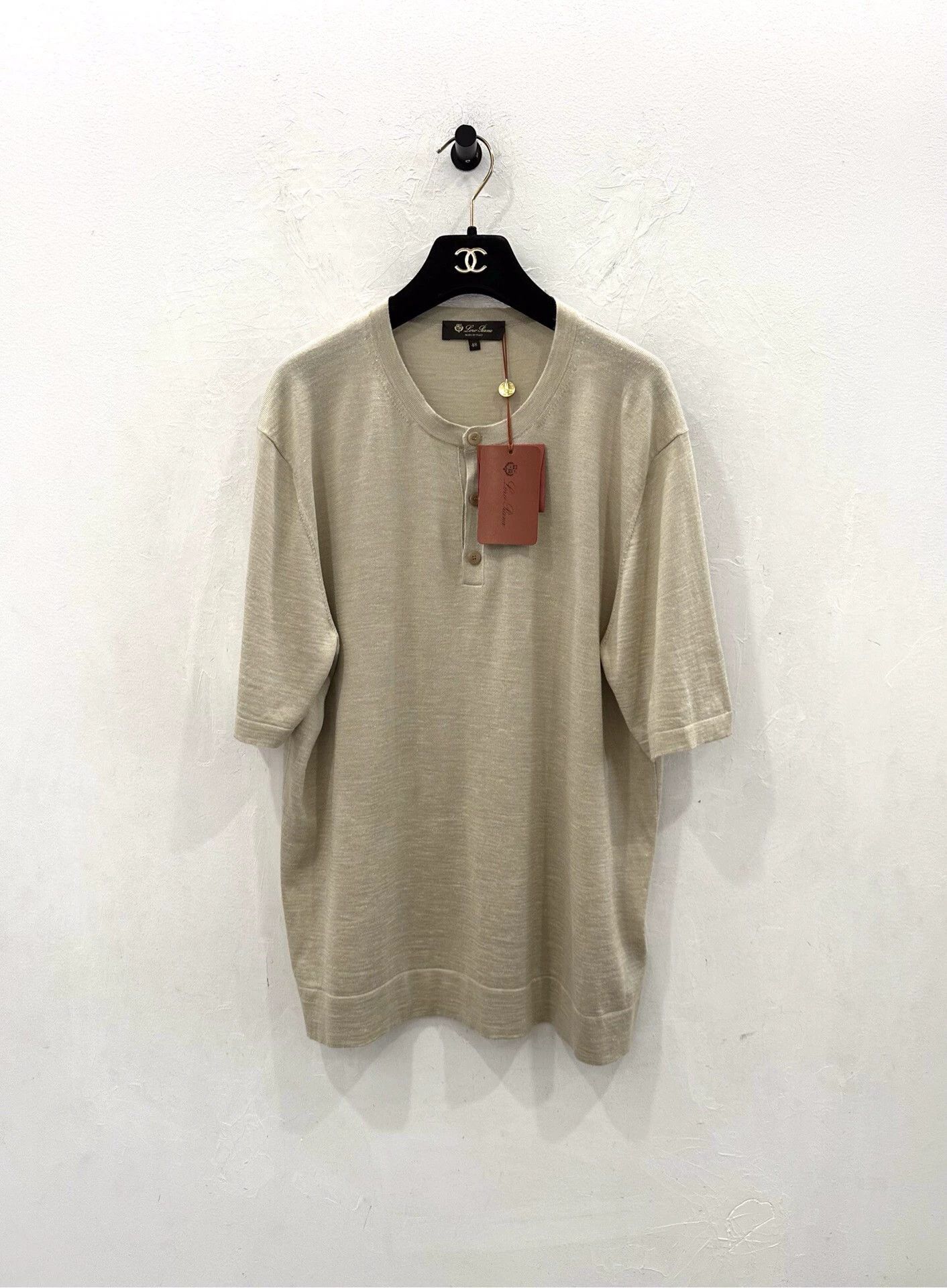 Loro Piana Loro Piana Men Silk-Cashmere Knit Polo 48 Size US M / EU 48-50 / 2 - 1 Thumbnail
