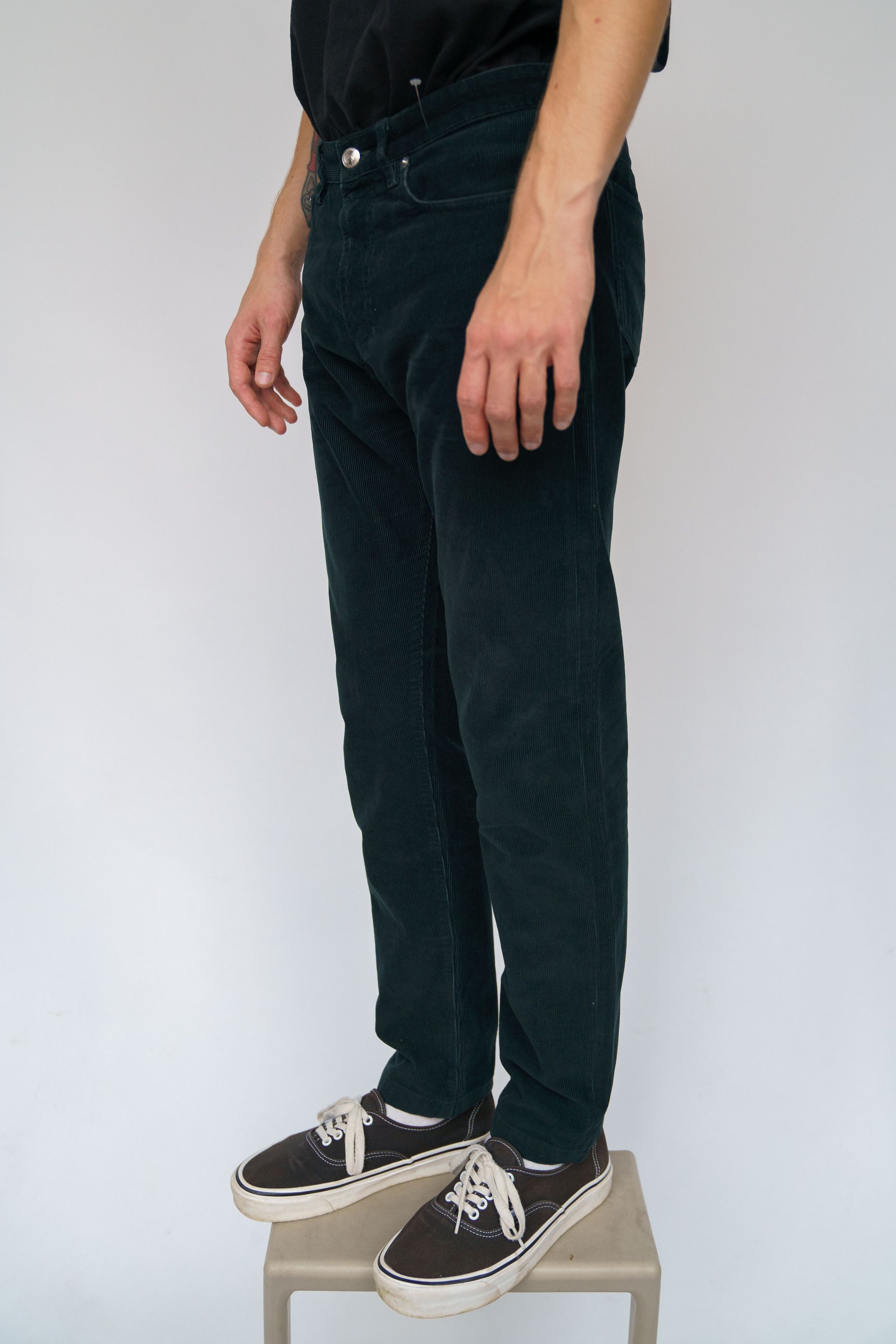 A.P.C. APC PETITE NEW STANDARD Corduroy Pants Size US 32 / EU 48 - 3 Thumbnail