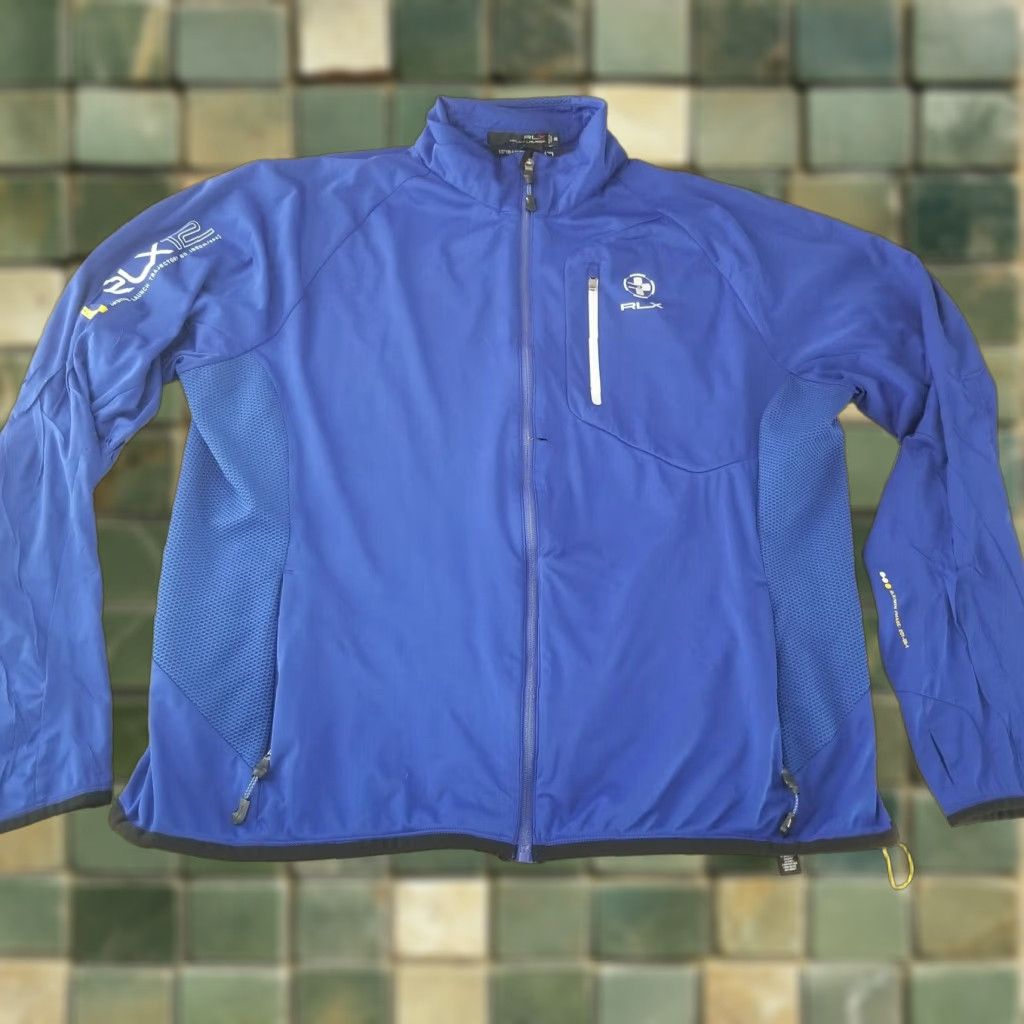 RLX Ralph Lauren VINTAGE RLX Ralph Lauren Jacket Mens 2XL Blue Full Zip Orbital Mission Phase One 12 Size US XXL / EU 58 / 5 - 1 Thumbnail