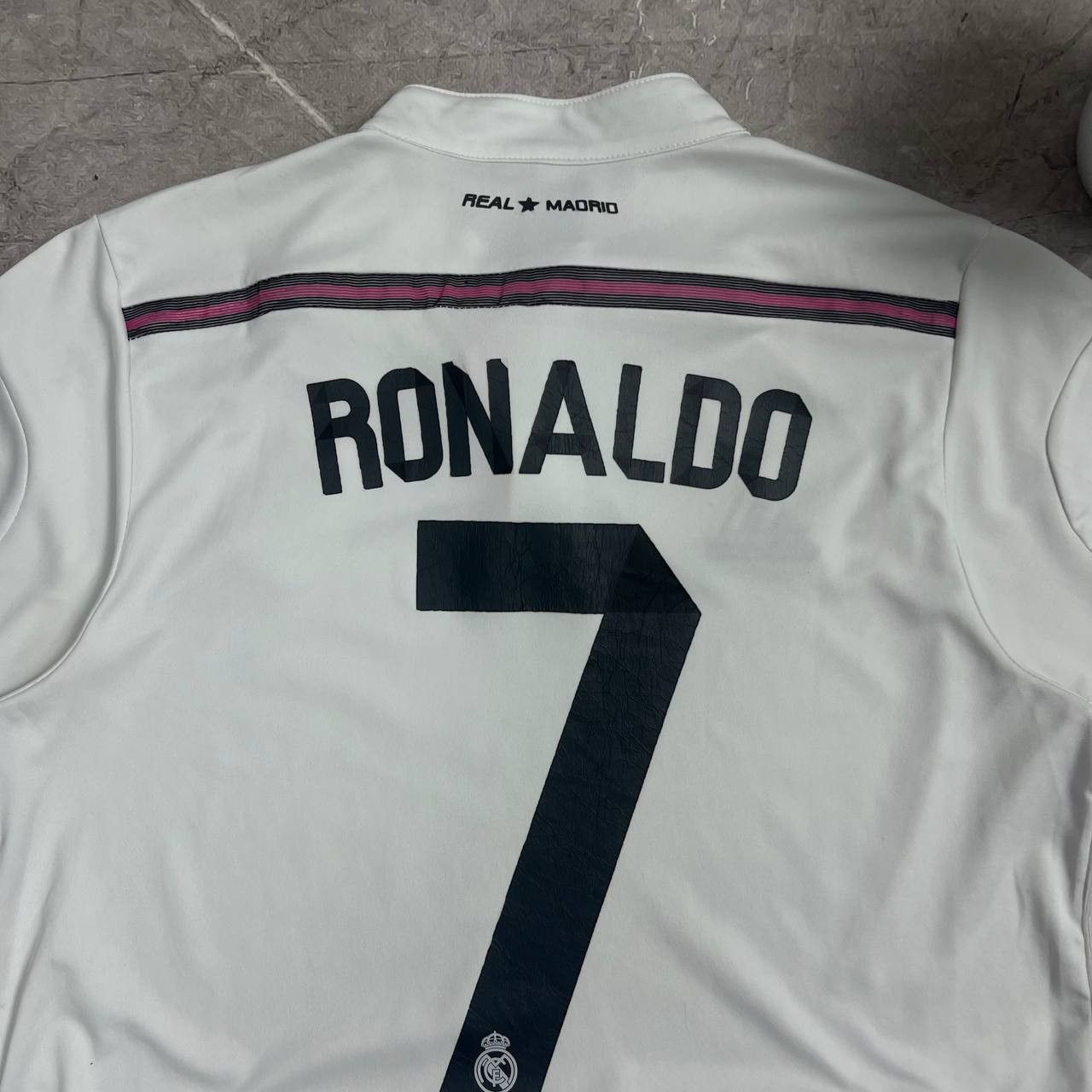 Japanese Brand Adidas Real Madrid Cristiano Ronaldo #7 2013/2014 T-Shirt Size US M / EU 48-50 / 2 - 6 Thumbnail