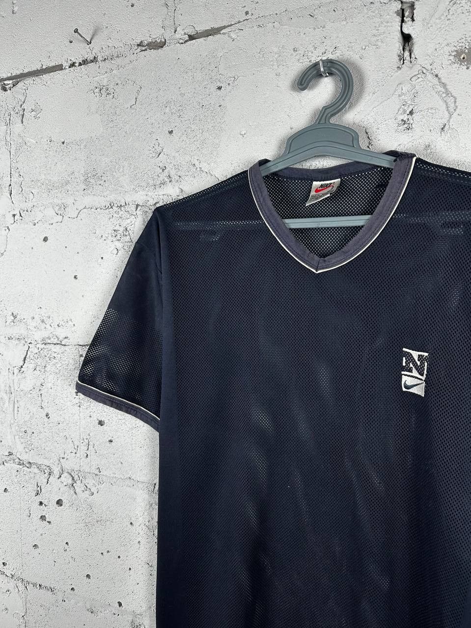 Nike × Vintage Vintage 90s NIKE Swoosh Mesh Tshirt Streetwear Bootleg Style Size US XL / EU 56 / 4 - 3 Thumbnail