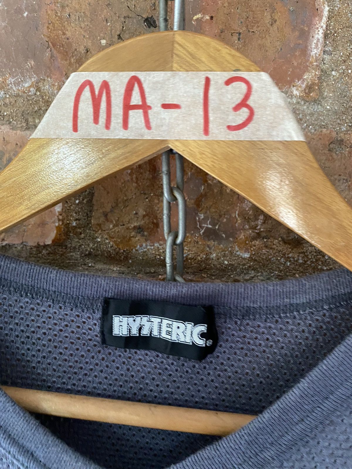 Hysteric Glamour 1990s Hysteric Mesh center logo Size US L / EU 52-54 / 3 - 12 Thumbnail