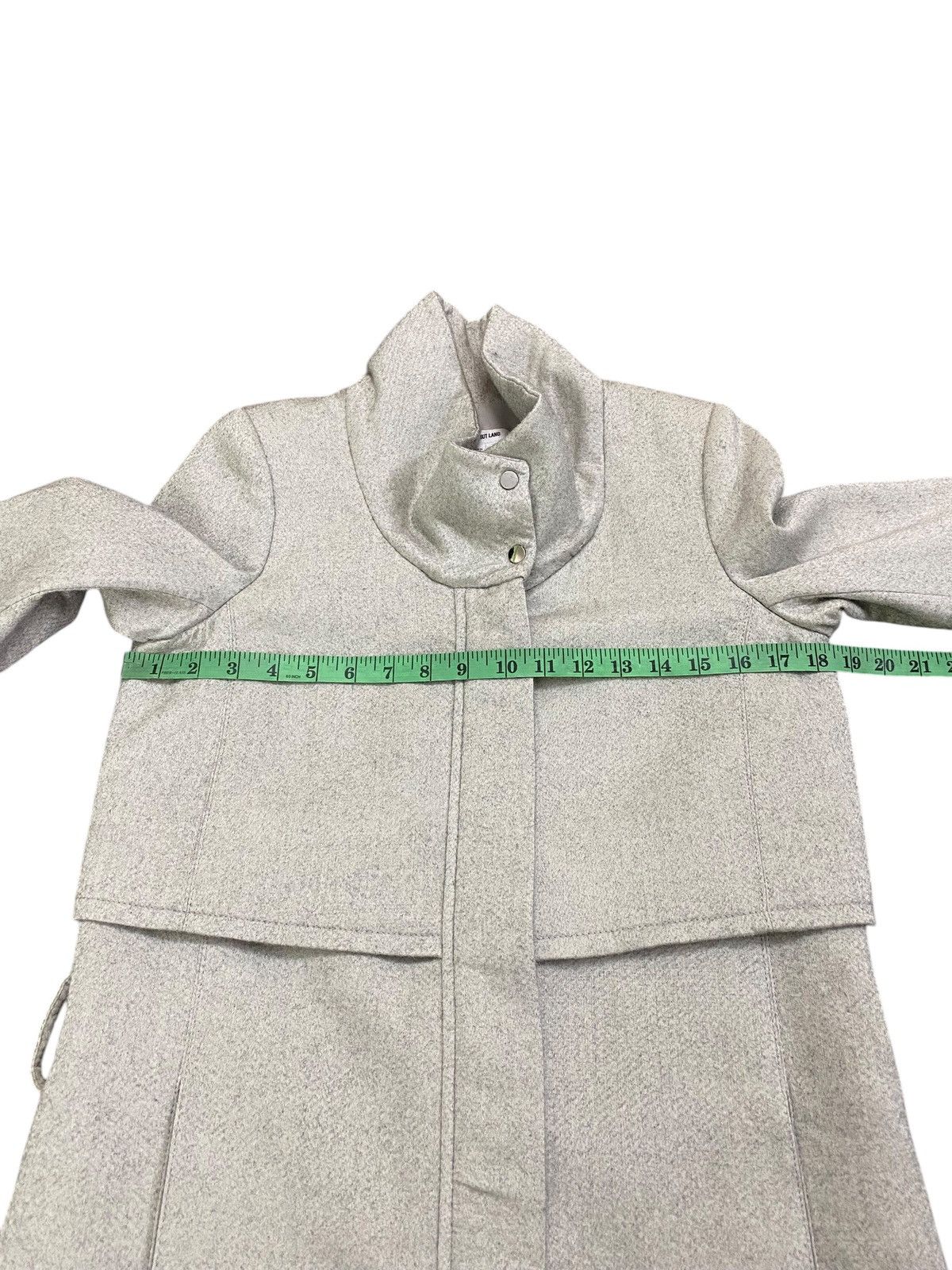 Helmut Lang Helmut Lang Wool Blend Belted Coat Size (P) Size S / US 4 / IT 40 - 14 Thumbnail