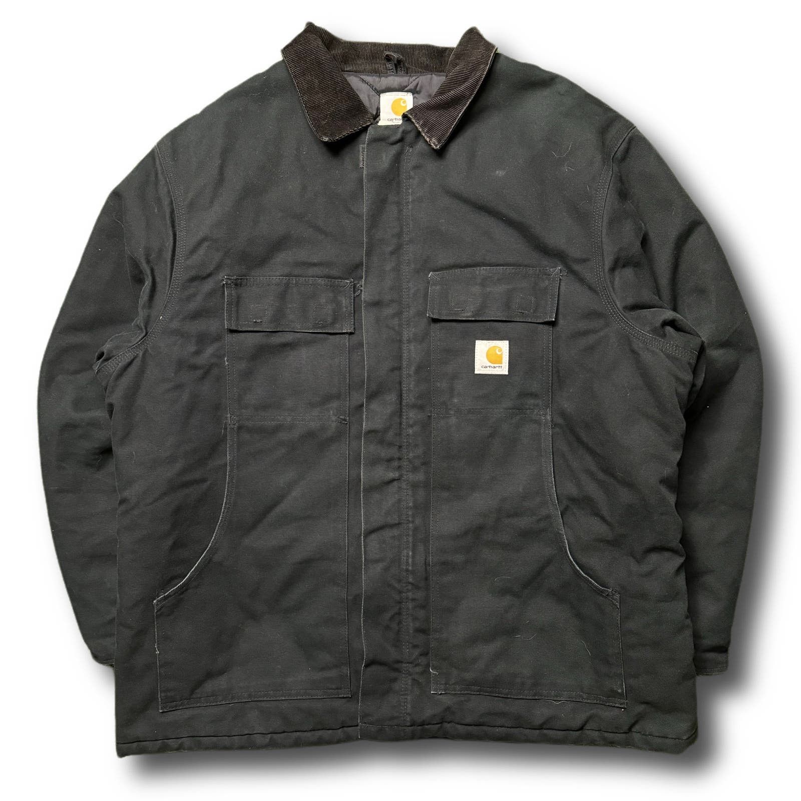 image of Carhartt Workwear 90's Union Made Faded Black Artic Jacket, Men's (Size 2XL)