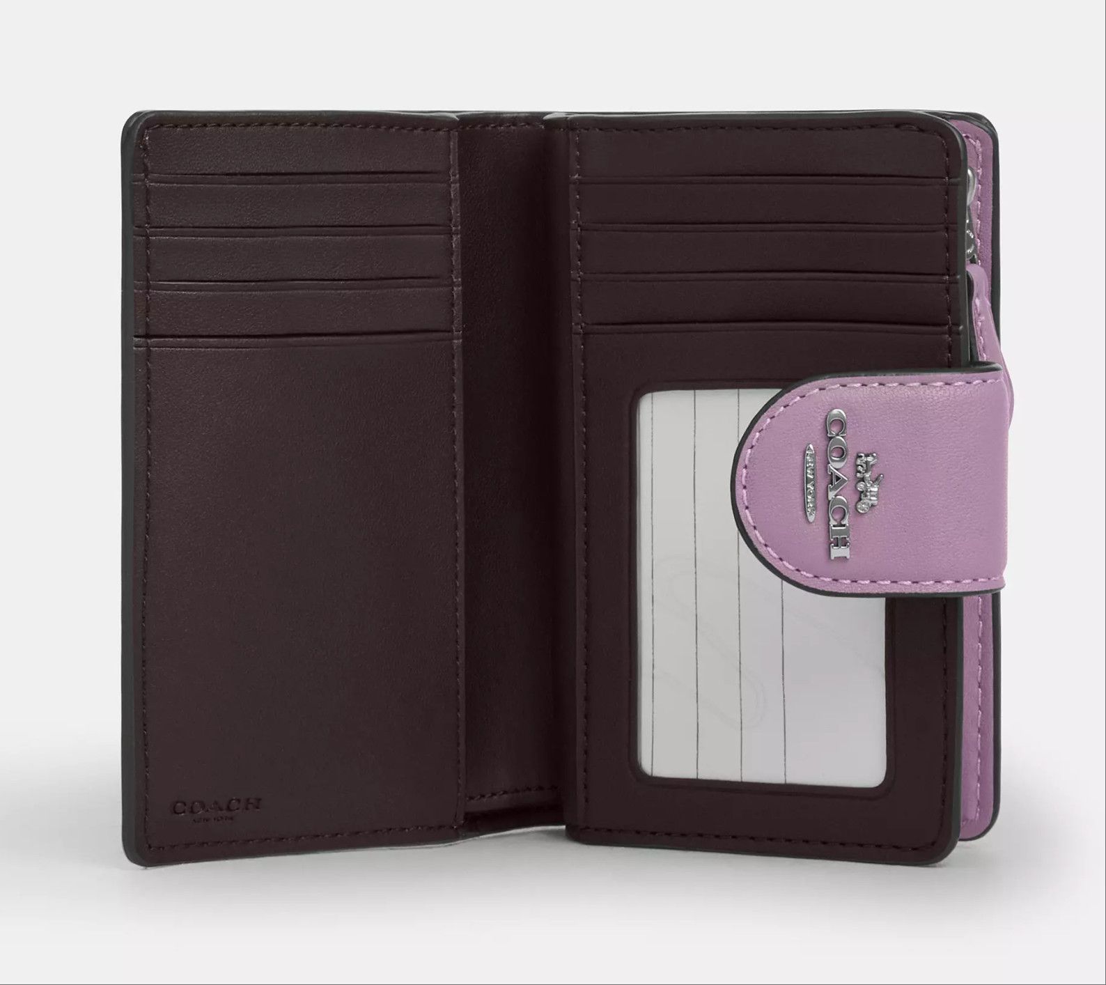 Coach Medium Corner Zip Wallet In Signature Leather CZ341 Size ONE SIZE - 9 Thumbnail
