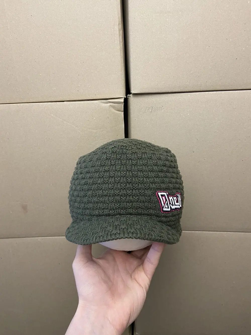 O'Neill VINTAGE ONEILL KNIT Y2K CAP HAT SURF SKATE JAPANESE STREET Size ONE SIZE - 6 Thumbnail