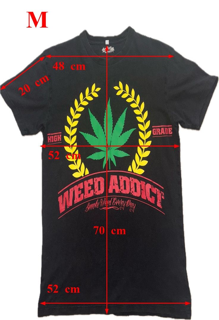 Other Kanabis Mens T-Shirt, beastle ratos,weed addict size M Size US M / EU 48-50 / 2 - 2 Thumbnail