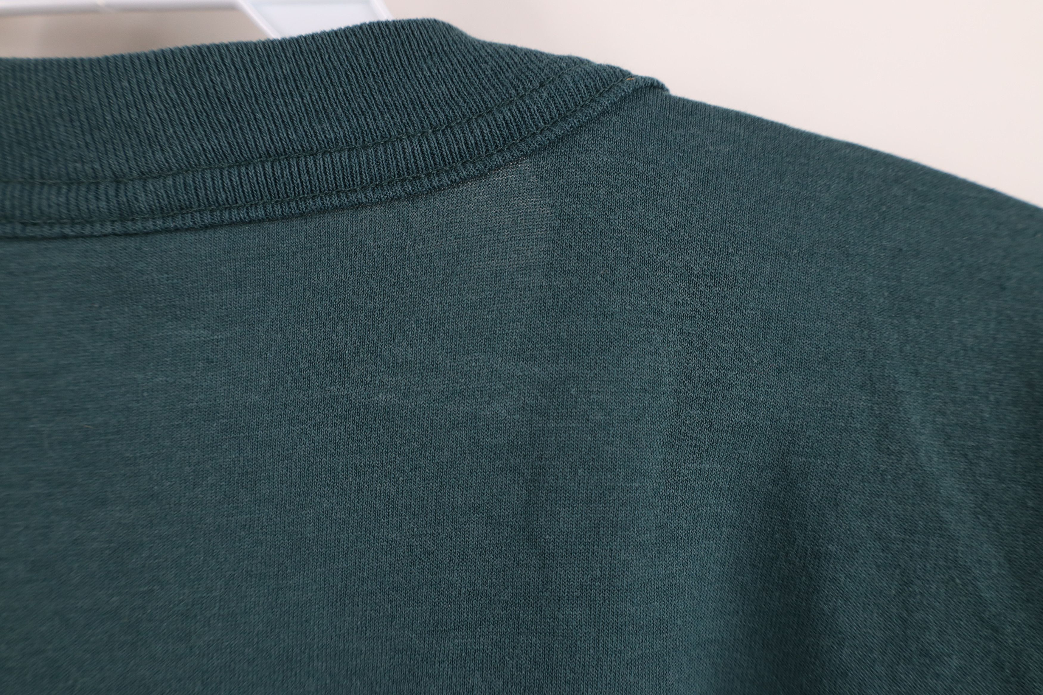 Vintage Vintage 90s Streetwear Short Sleeve Pocket T-Shirt Green Size US XL / EU 56 / 4 - 10 Thumbnail