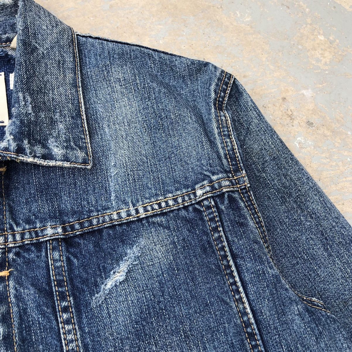 Levi's Made & Crafted Levis Made & Crafted Type IV Trucker Boro Made In Japan 🇯🇵 Size US M / EU 48-50 / 2 - 11 Thumbnail
