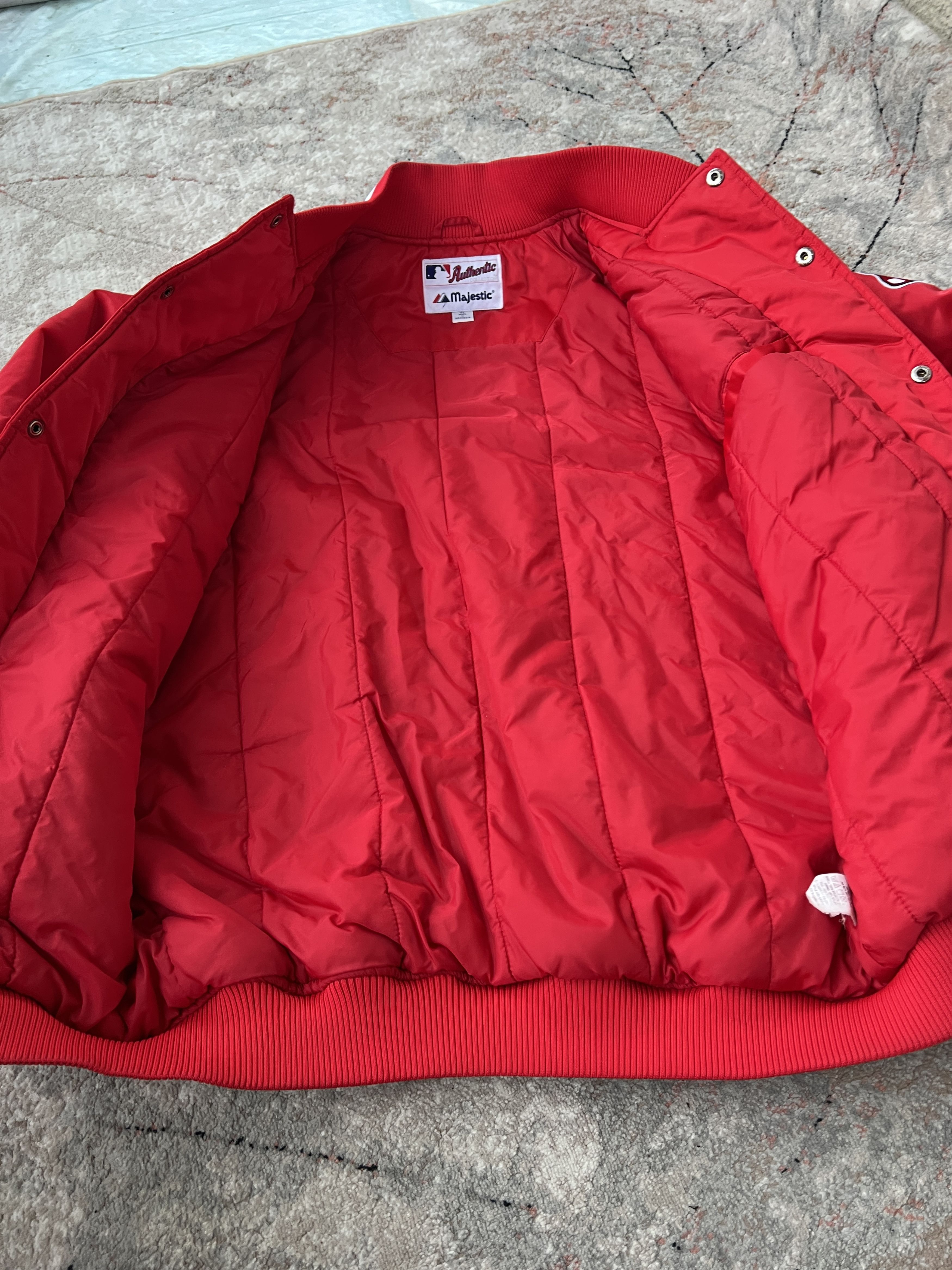 Majestic Majestic Boston Red Sox Bomber Jacket Size US XL / EU 56 / 4 - 6 Thumbnail