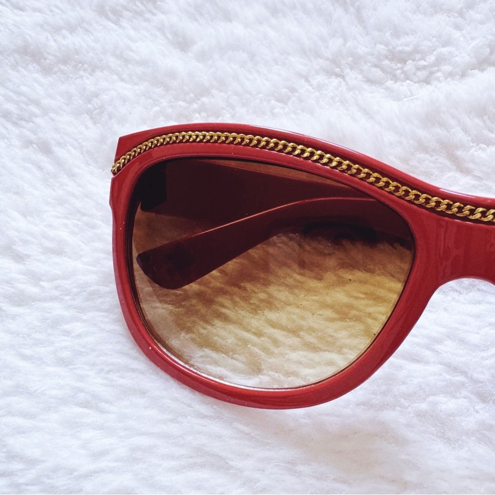 Other Rina Orange and Gold Sunglasses Size ONE SIZE - 4 Thumbnail