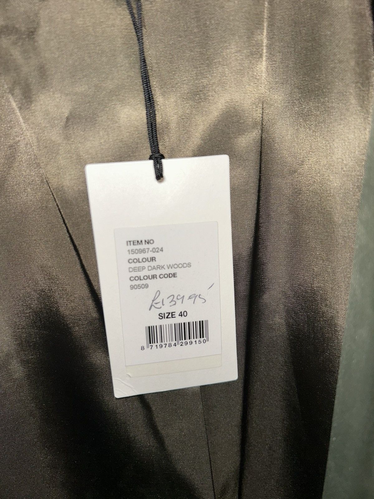 YAYA YAYA forrest green velvet blazer Size M / US 6-8 / IT 42-44 - 4 Thumbnail