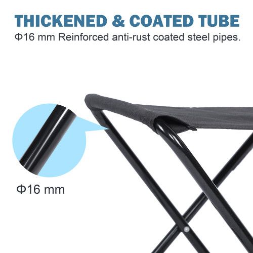 Designer × Homemade YSSOA Folding Camping Stool, Portable Collapsible Camp Stool Size US L / EU 52-54 / 3 - 7 Thumbnail