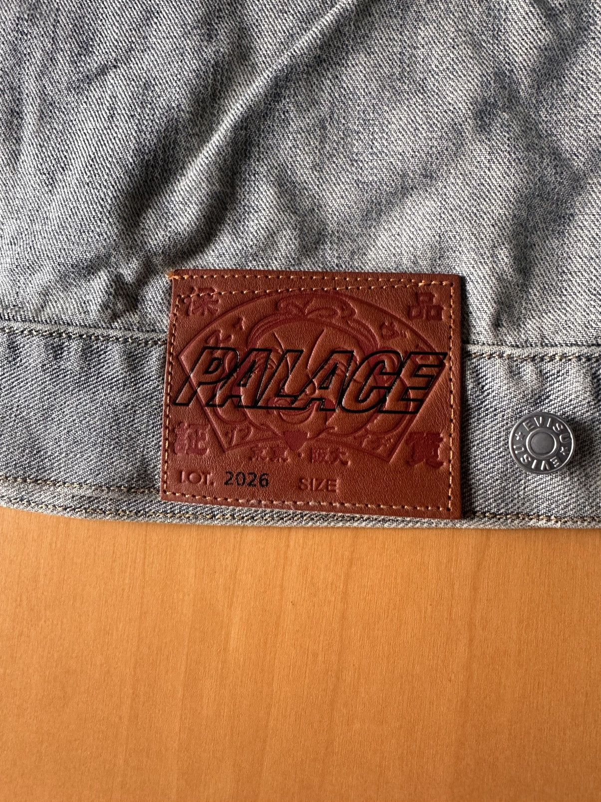 Evisu × Palace Palace x Evisu Dice Denim Jacket - Stones Wash (SS26) - NEW Size US L / EU 52-54 / 3 - 6 Thumbnail