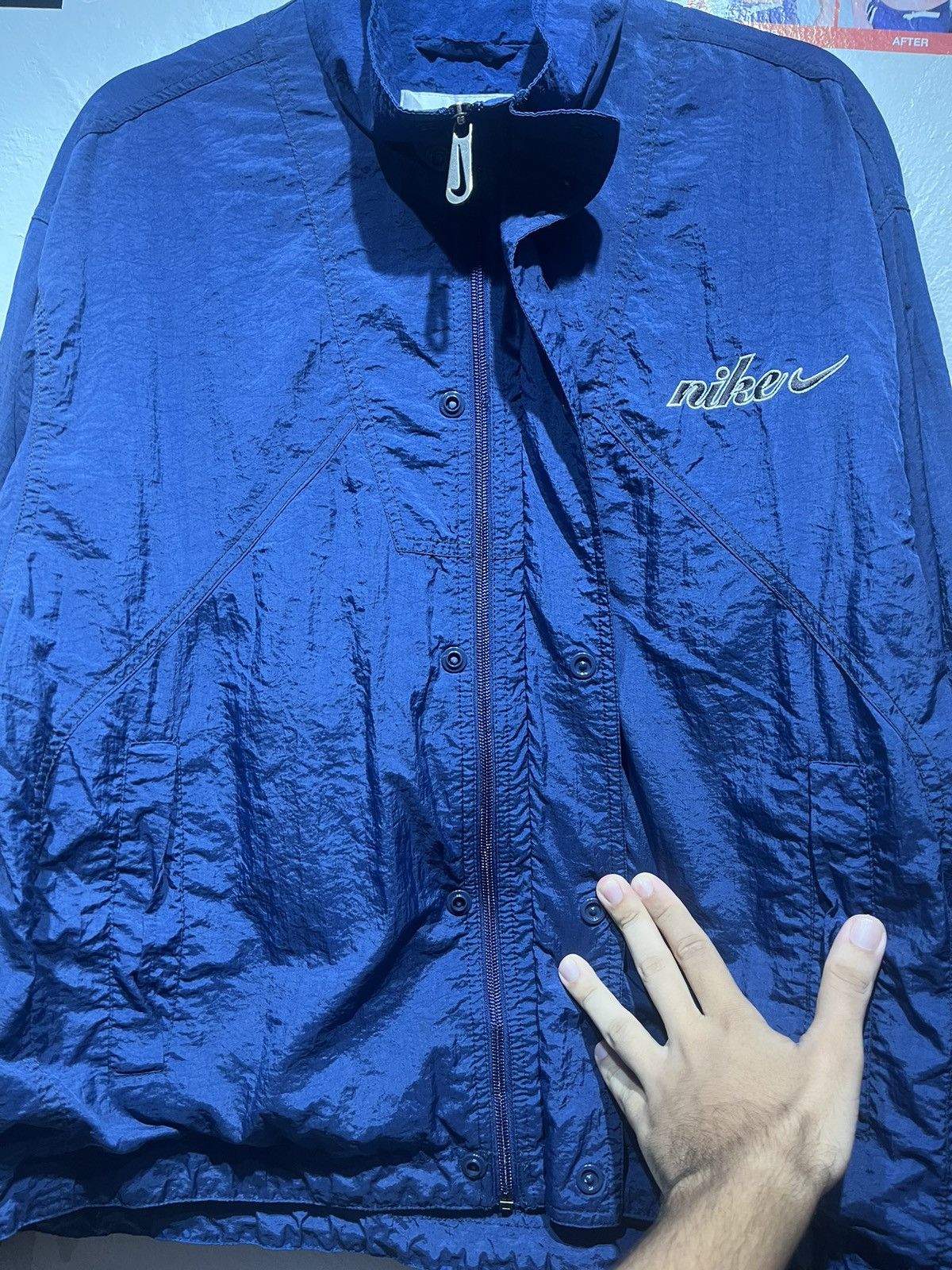 Nike Vintage Nike rain jacket Size US L / EU 52-54 / 3 - 7 Thumbnail