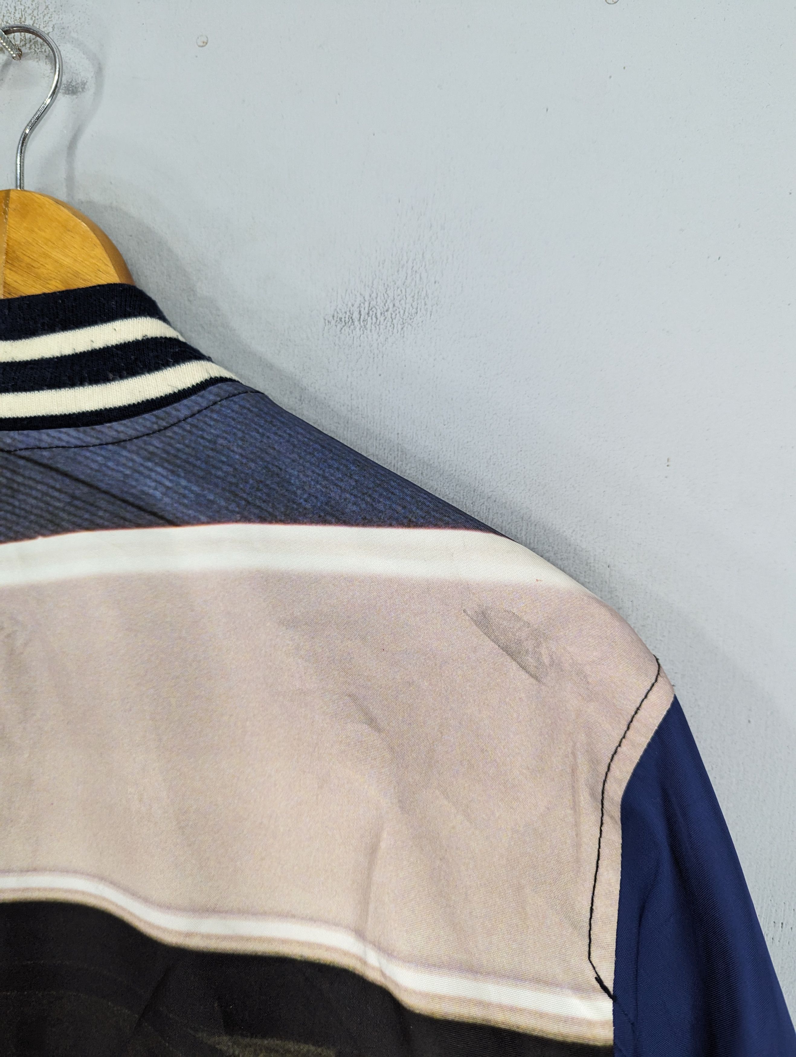 thisisneverthat 🔥RARE🔥Thisisneverthat Overprint Snap Button Varsity Jacket Size US M / EU 48-50 / 2 - 15 Thumbnail