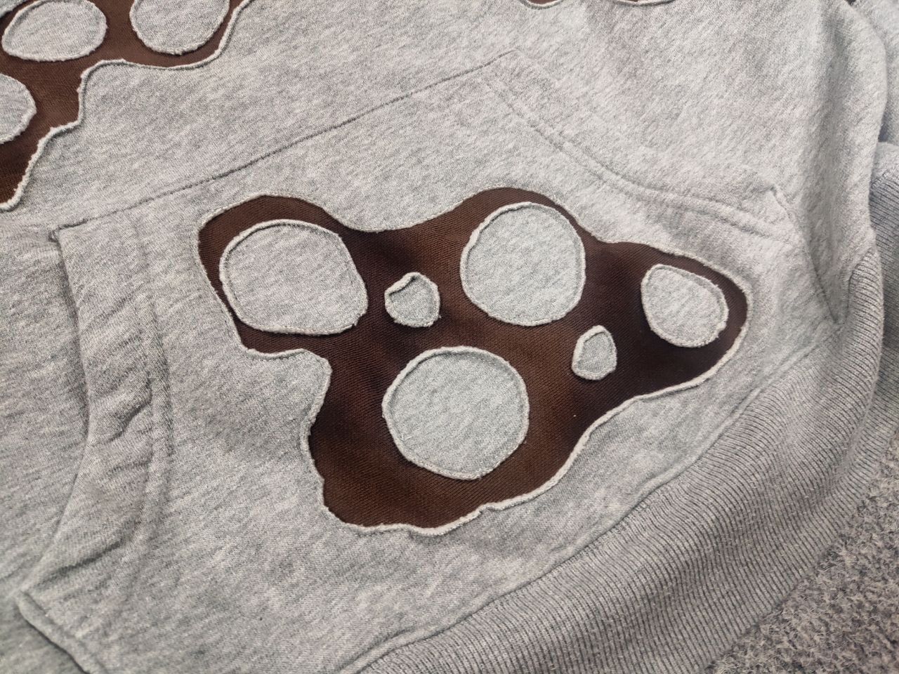 Gap Vintage Rare Gap Logo reworked Hoodie Gray Y2K Style Size US S / EU 44-46 / 1 - 9 Thumbnail