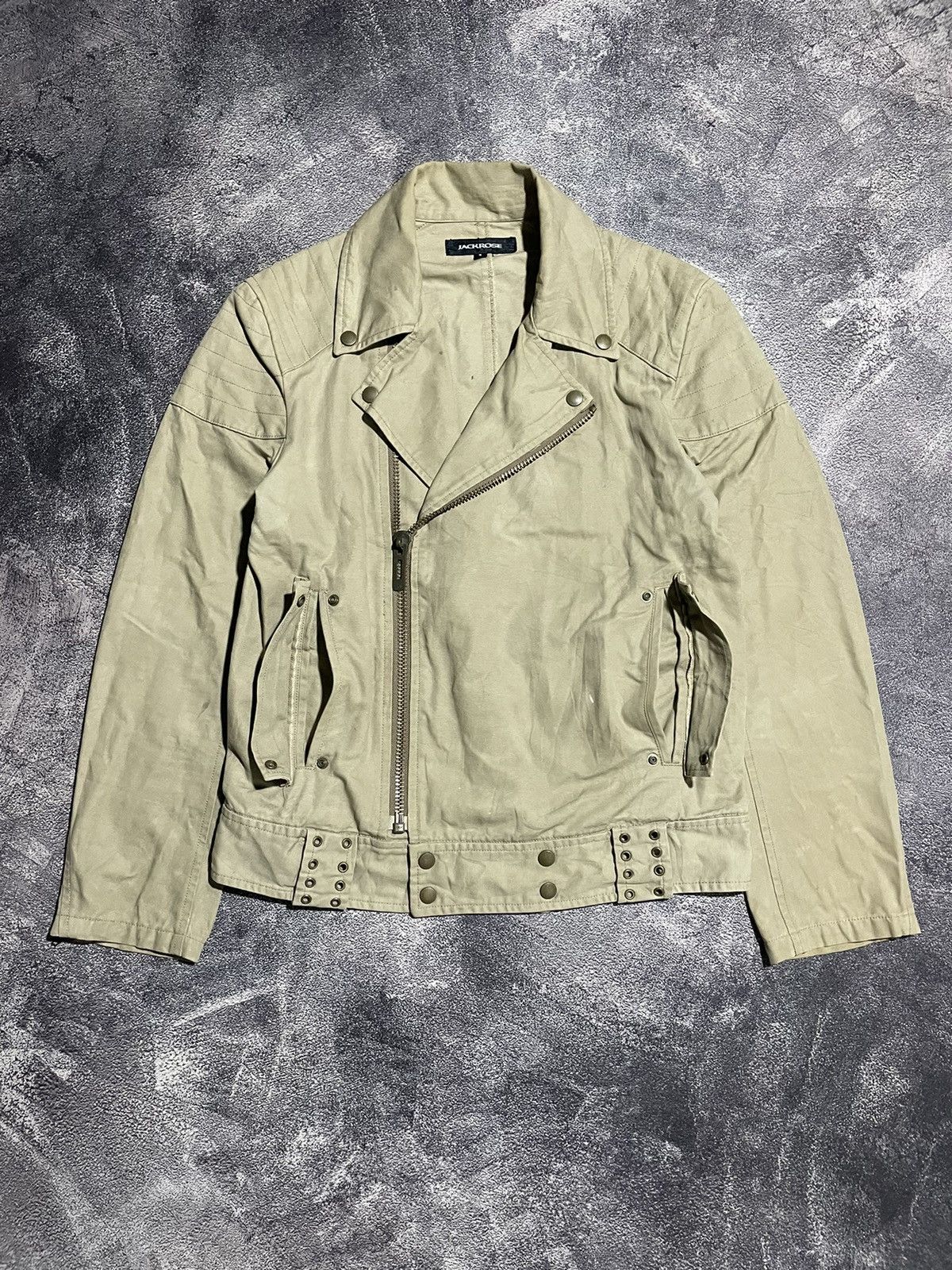 Japanese Brand Jackrose Ramonese Canvas Jacket Size US M / EU 48-50 / 2 - 2 Thumbnail