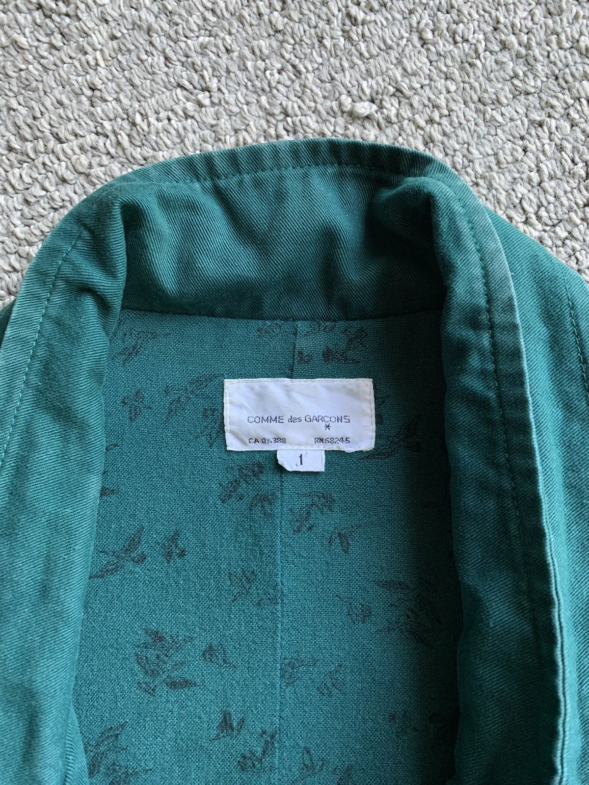 Vintage 1980s Vintage Comme Des Garcons Style Jacket Chore CDG Size US M / EU 48-50 / 2 - 4 Thumbnail