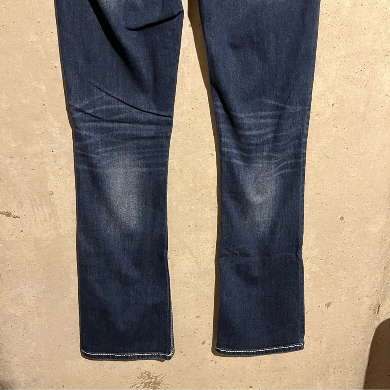 Miss Me Miss Me Jeans Womens 28 Blue Low Rise Signature Boot Cut Size 28" / US 6 / IT 42 - 9 Thumbnail